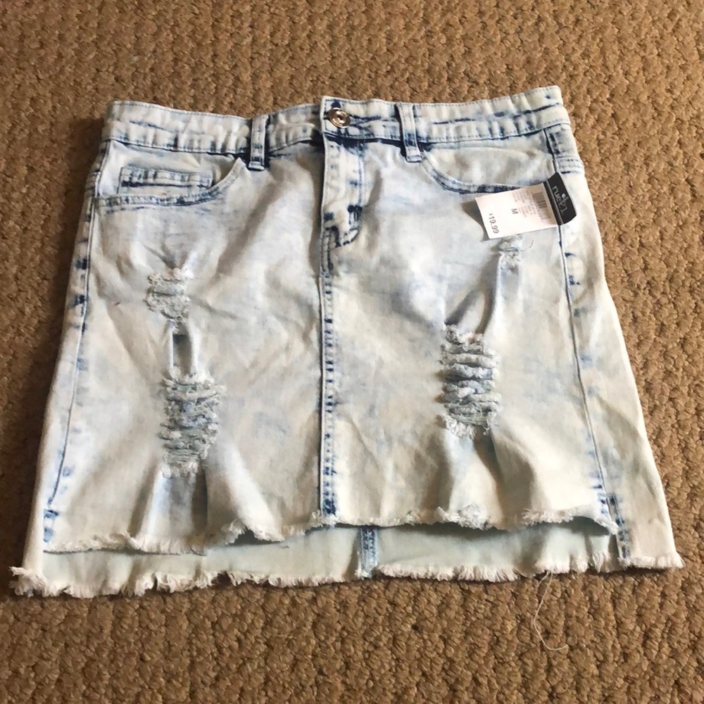 Womens jean skirt